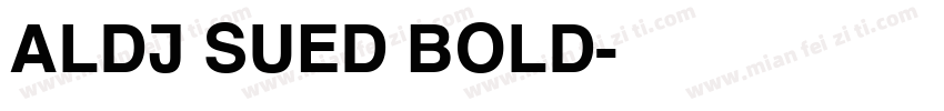 ALDI SUED BOLD字体转换